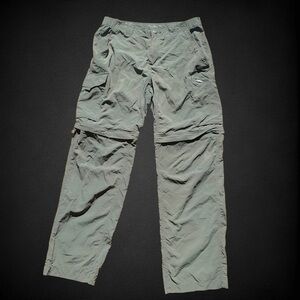 Columbia Omnishade Men's Cargo Convertible Pants - Green 32/30